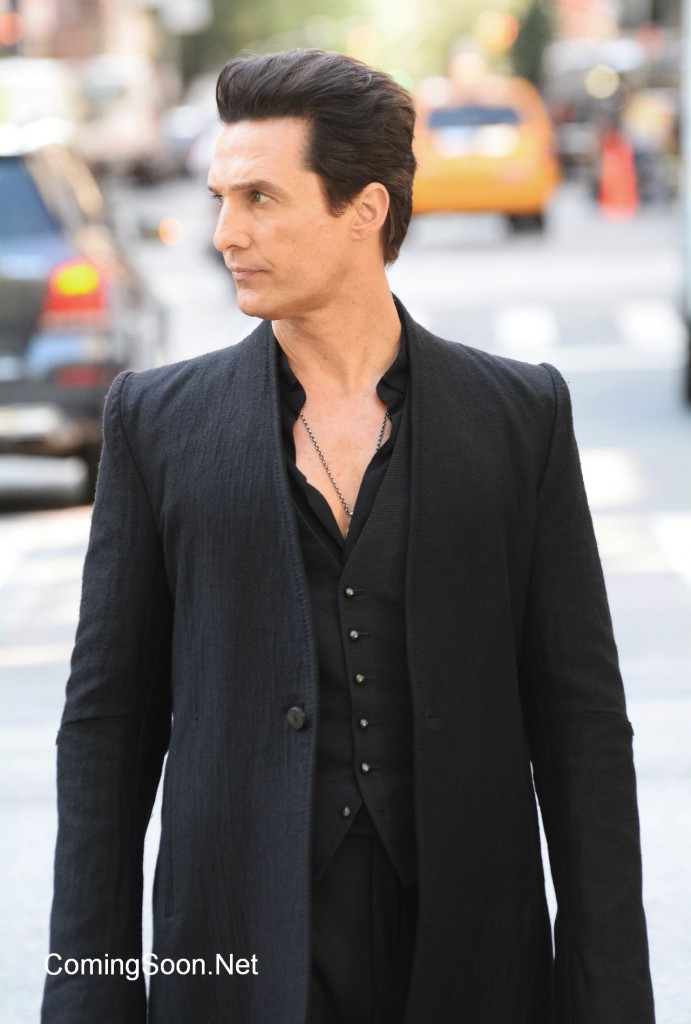 On the set of The Dark Tower in NYC Featuring: Matthew McConaughey Where: NYC, New York, United States When: 01 Jul 2016 Credit: Patricia Schlein/WENN.com