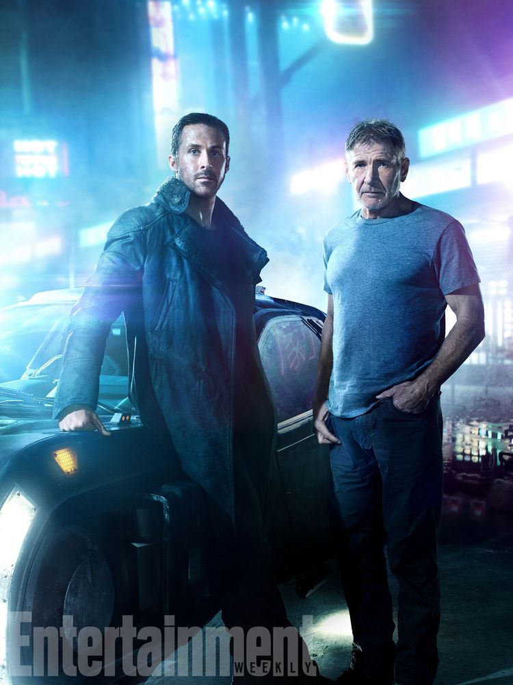 Blade Runner 2049 (2017) L-R: Ryan Gosling and Harrison Ford